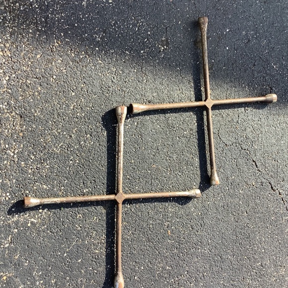 6 vintage lug wrench tire iron tools - Picture 8 of 12